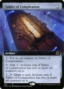 Tablet of Compleation (Extended Art) [Phyrexia: All Will Be One] - Destination Retro