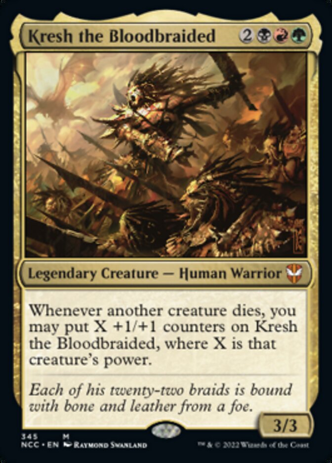 Kresh the Bloodbraided [Streets of New Capenna Commander] - Destination Retro
