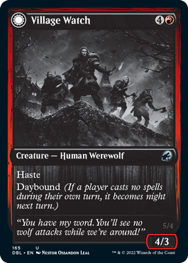 Village Watch // Village Reavers [Innistrad: Double Feature] - Destination Retro
