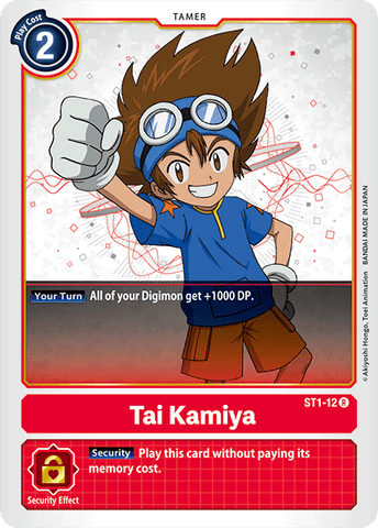 Tai Kamiya [ST1-12] [Starter Deck: Gaia Red] - Destination Retro