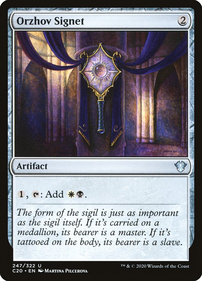 Orzhov Signet [Commander 2020] - Destination Retro