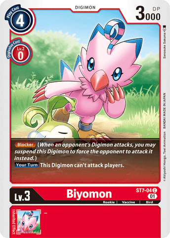 Biyomon [ST7-04] [Starter Deck: Gallantmon] - Destination Retro