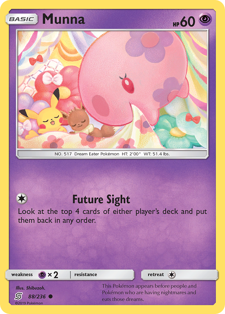 Munna (88/236) [Sun & Moon: Unified Minds] - Destination Retro