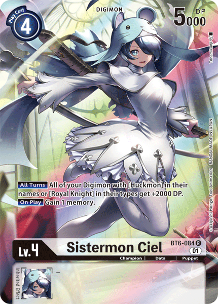 Sistermon Ciel [BT6-084] (Alternate Art) [Double Diamond] - Destination Retro
