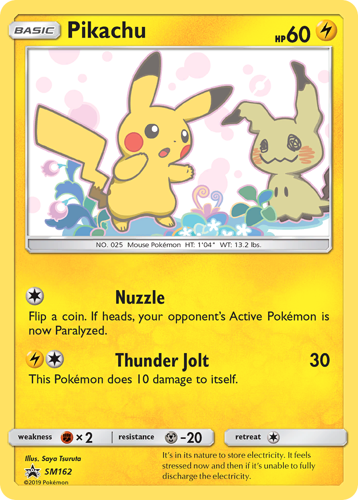 Pikachu (SM162) [Sun & Moon: Black Star Promos] - Destination Retro