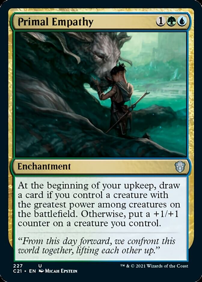 Primal Empathy [Commander 2021] - Destination Retro