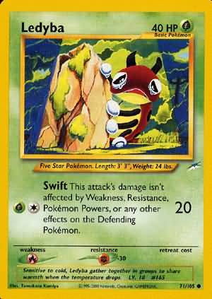 Ledyba (71/105) [Neo Destiny Unlimited] - Destination Retro