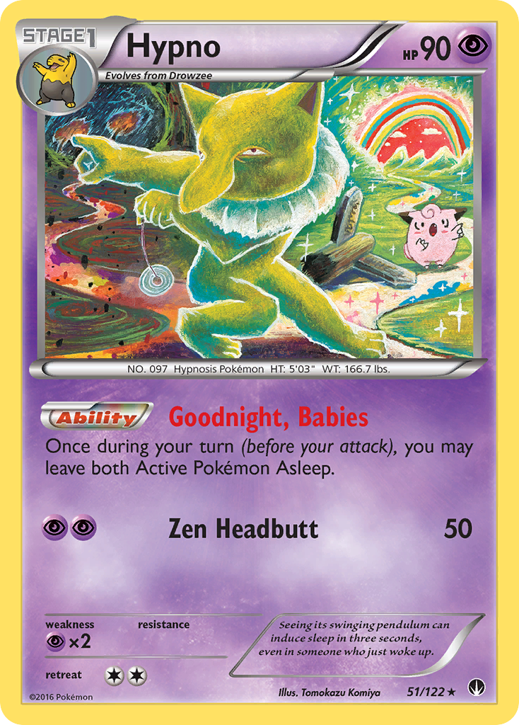 Hypno (51/122) [XY: BREAKpoint] - Destination Retro