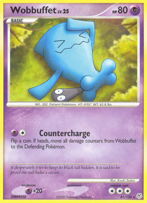 Wobbuffet (41/130) [Diamond & Pearl: Base Set] - Destination Retro