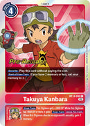 Takuya Kanbara [BT12-088] [Across Time Pre-Release Cards] - Destination Retro