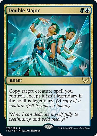 Double Major (Promo Pack) [Strixhaven: School of Mages Promos] - Destination Retro