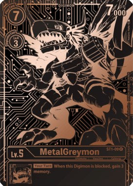 MetalGreymon [ST1-09] (2021 Championship Finals 3rd Place) [Starter Deck: Gaia Red Promos] - Destination Retro