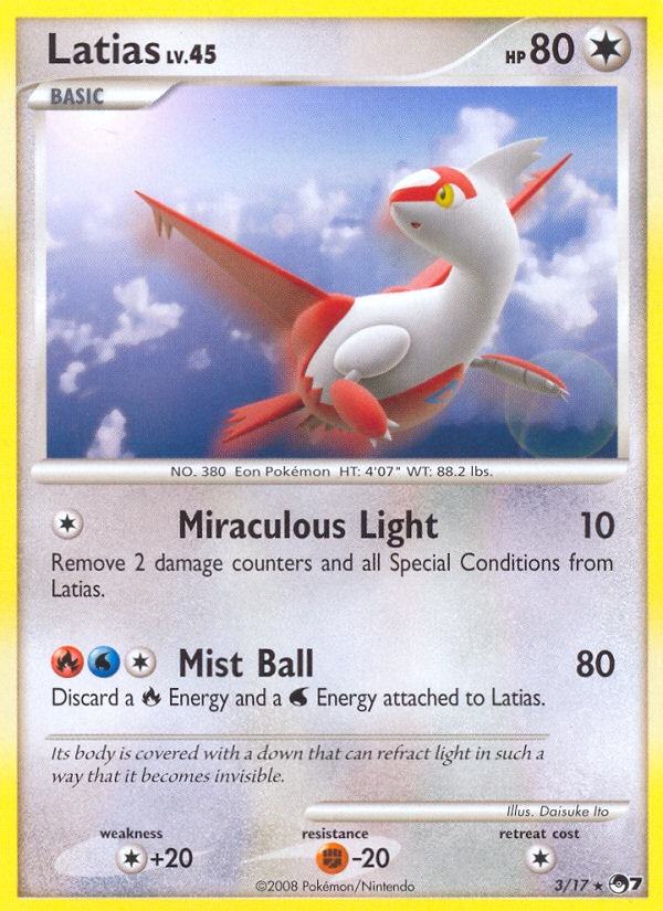 Latias (3/17) [POP Series 7] - Destination Retro