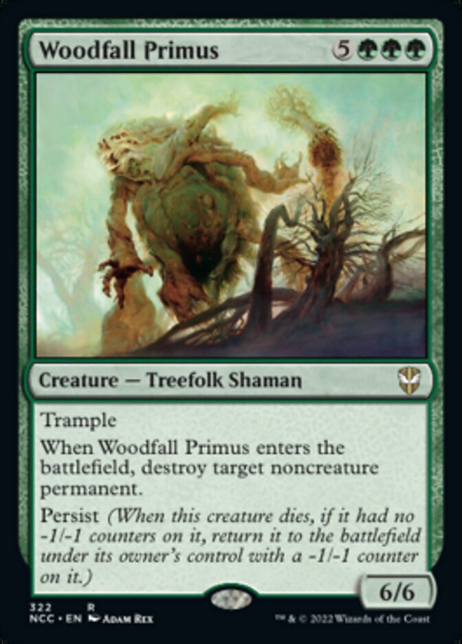 Woodfall Primus [Streets of New Capenna Commander] - Destination Retro