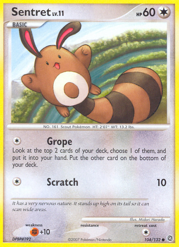 Sentret (104/132) [Diamond & Pearl: Secret Wonders] - Destination Retro