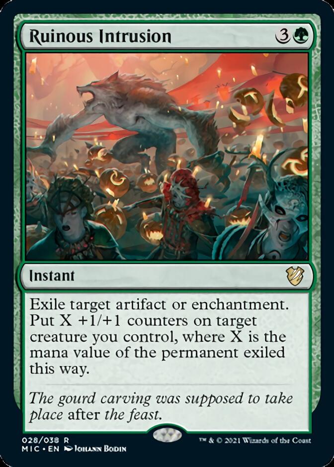 Ruinous Intrusion [Innistrad: Midnight Hunt Commander] - Destination Retro