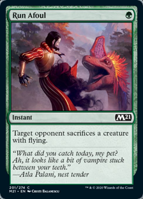 Run Afoul [Core Set 2021] - Destination Retro