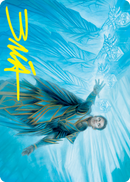 Echoing Equation Art Card (Gold-Stamped Signature) [Strixhaven: School of Mages Art Series] - Destination Retro