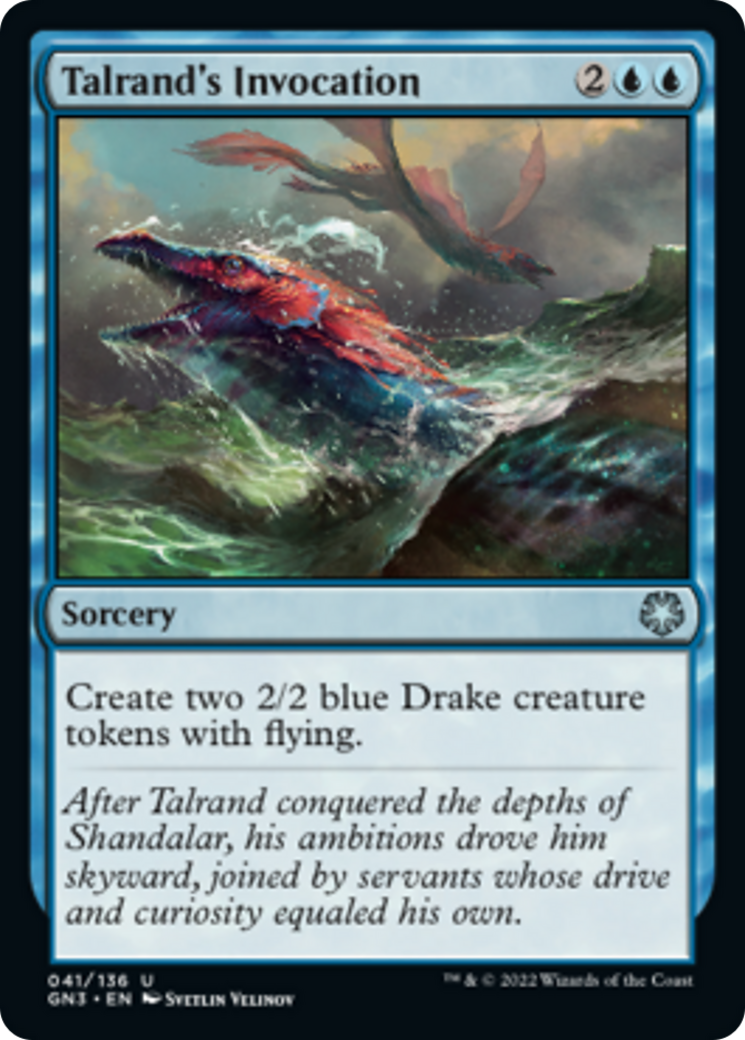 Talrand's Invocation [Game Night: Free-for-All] - Destination Retro