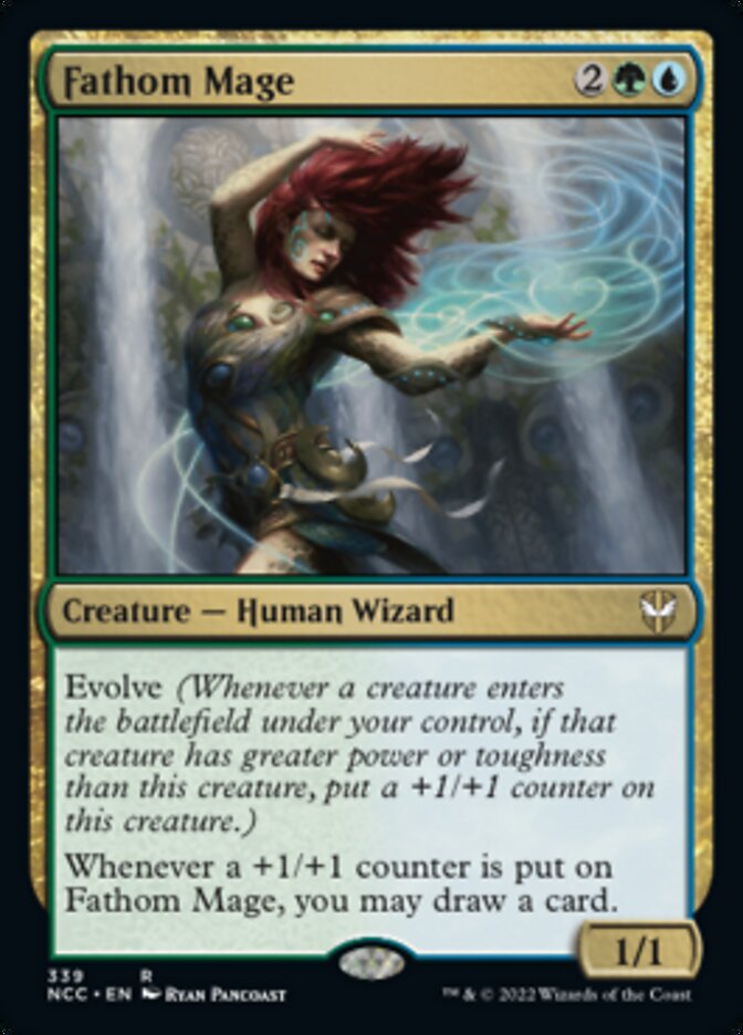 Fathom Mage [Streets of New Capenna Commander] - Destination Retro