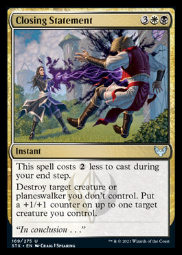 Closing Statement [Strixhaven: School of Mages] - Destination Retro