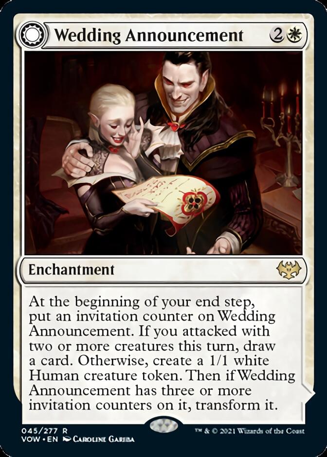 Wedding Announcement // Wedding Festivity [Innistrad: Crimson Vow] - Destination Retro