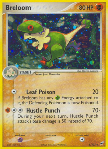 Breloom (3/107) [EX: Deoxys] - Destination Retro