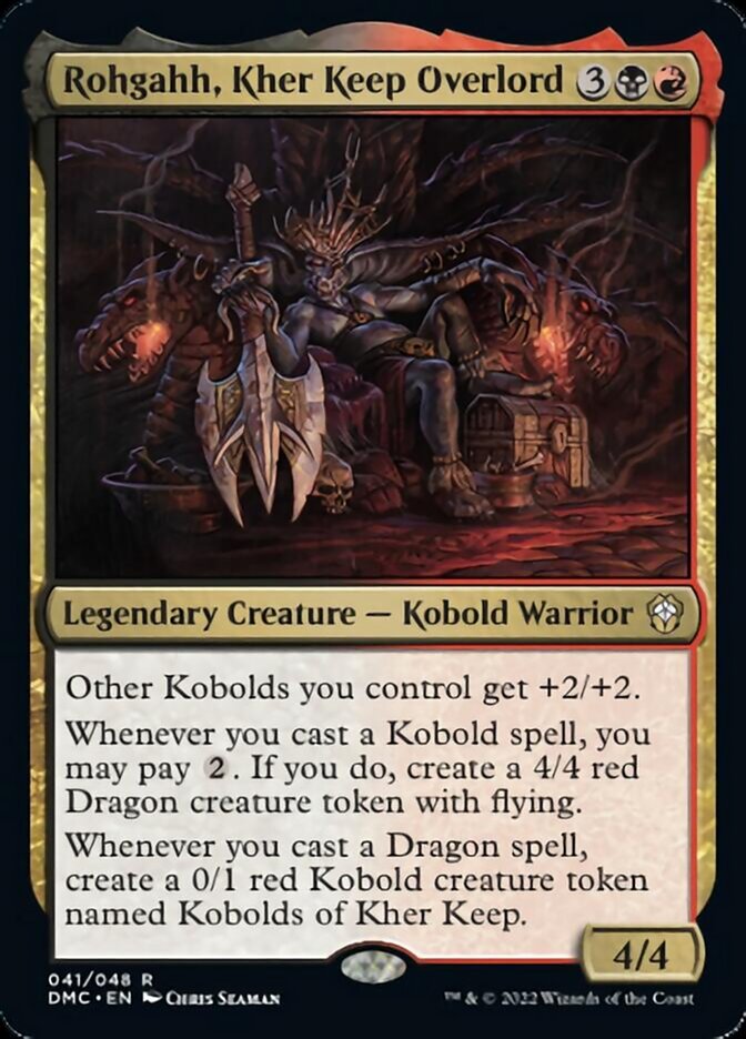 Rohgahh, Kher Keep Overlord [Dominaria United Commander] - Destination Retro