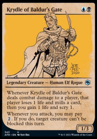 Krydle of Baldur's Gate (Showcase) [Dungeons & Dragons: Adventures in the Forgotten Realms] - Destination Retro