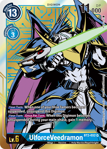 UlforceVeedramon [BT2-032] (Alternate Art) [Release Special Booster Ver.1.5] - Destination Retro