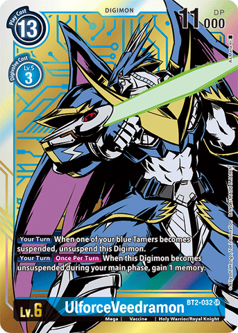 UlforceVeedramon [BT2-032] (Alternate Art) [Release Special Booster Ver.1.5] - Destination Retro