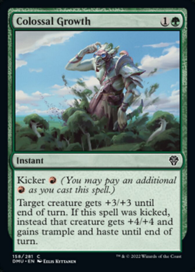 Colossal Growth [Dominaria United] - Destination Retro