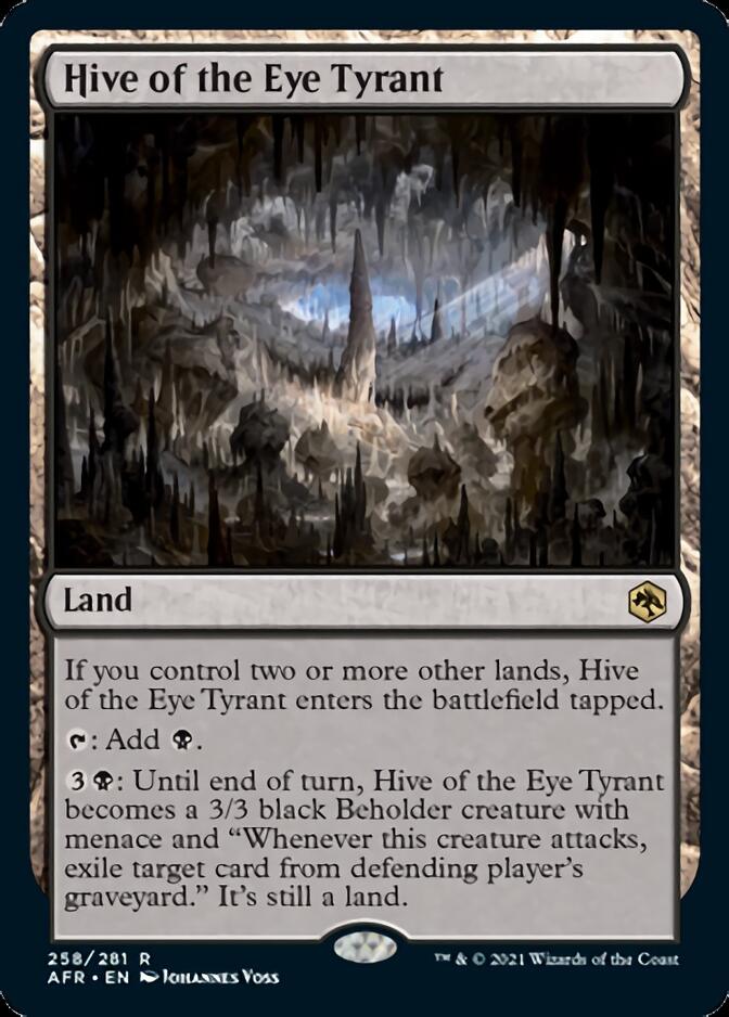 Hive of the Eye Tyrant [Dungeons & Dragons: Adventures in the Forgotten Realms] - Destination Retro