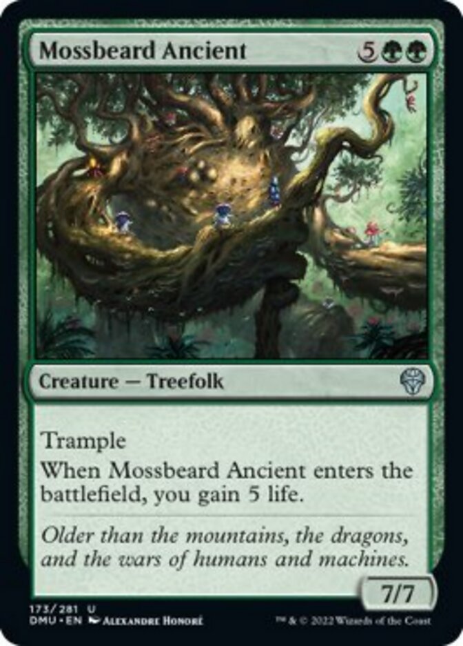 Mossbeard Ancient [Dominaria United] - Destination Retro