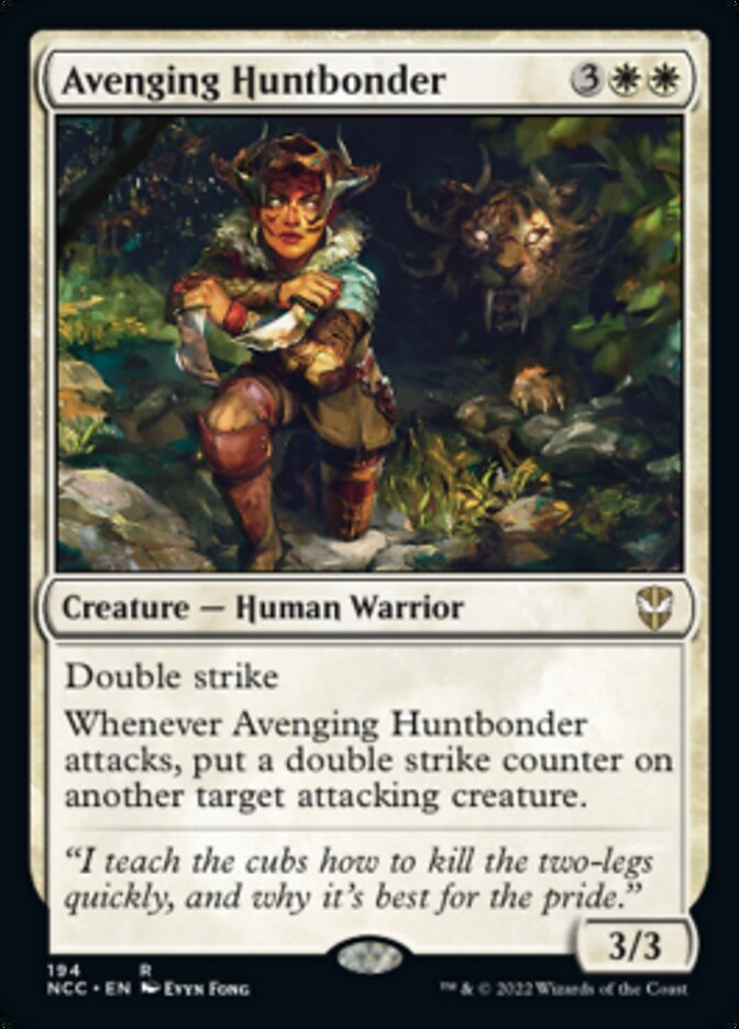 Avenging Huntbonder [Streets of New Capenna Commander] - Destination Retro