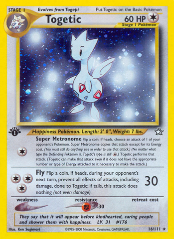Togetic (16/111) [Neo Genesis 1st Edition] - Destination Retro