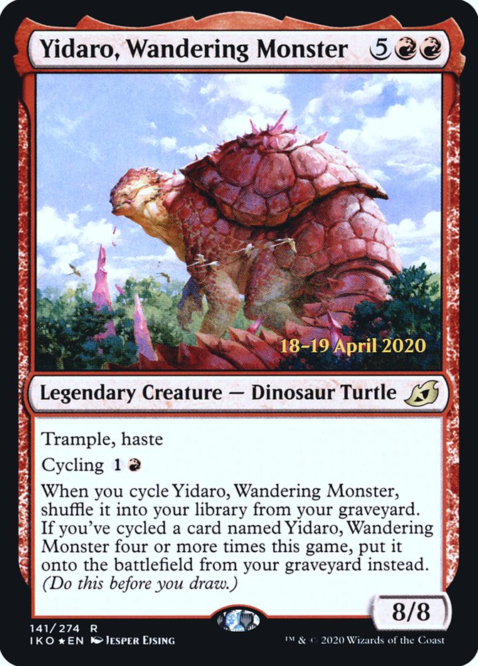 Yidaro, Wandering Monster  [Ikoria: Lair of Behemoths Prerelease Promos] - Destination Retro