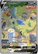 Tyranitar V (155/163) [Sword & Shield: Battle Styles] - Destination Retro