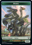 Snake // Hydra Double-sided Token [Dominaria United Commander Tokens] - Destination Retro