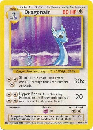 Dragonair (18/102) [Base Set Unlimited] - Destination Retro