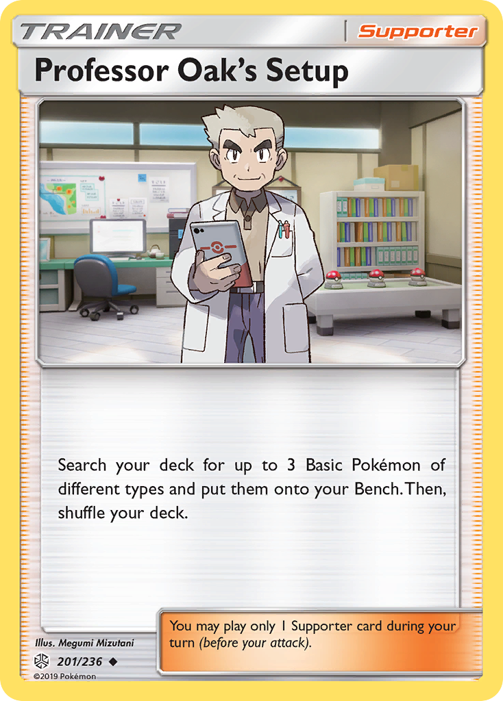 Professor Oak's Setup (201/236) [Sun & Moon: Cosmic Eclipse] - Destination Retro