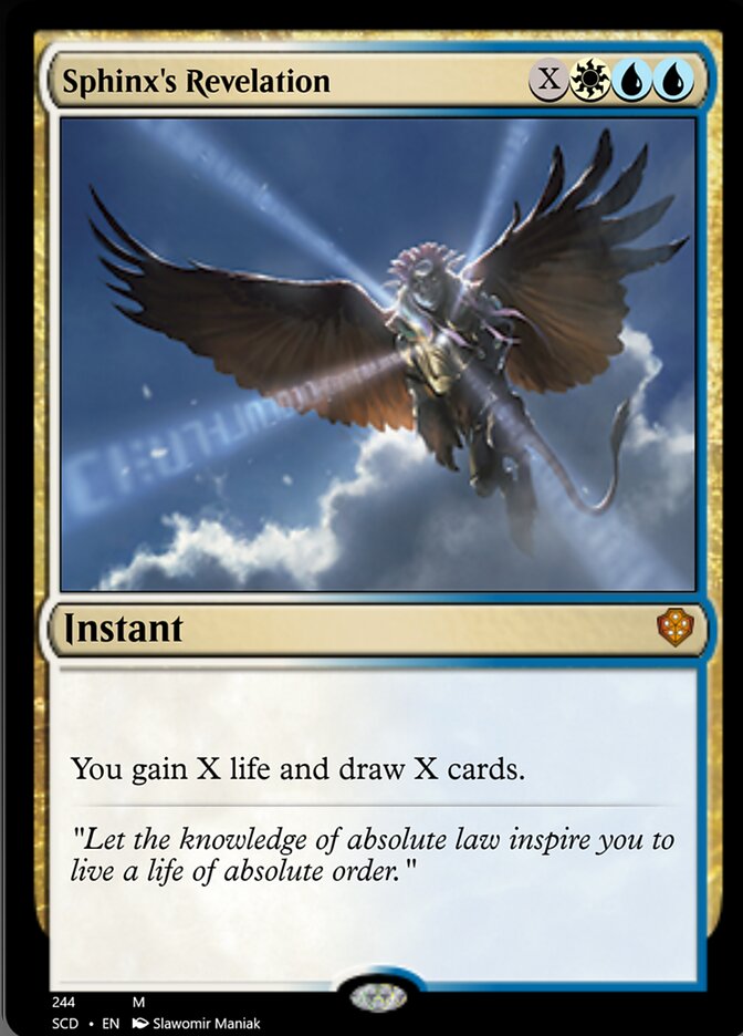 Sphinx's Revelation [Starter Commander Decks] - Destination Retro