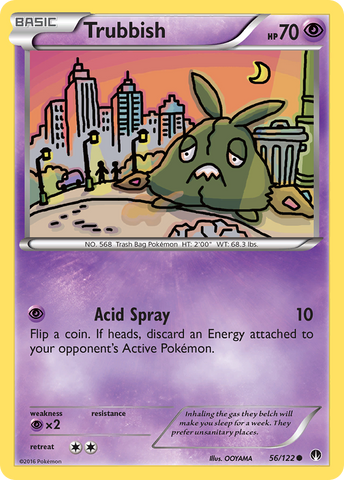 Trubbish (56/122) [XY: BREAKpoint] - Destination Retro