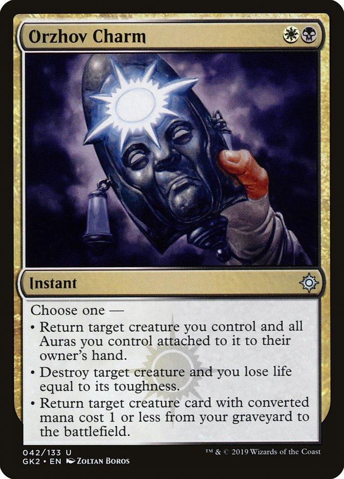 Orzhov Charm [Ravnica Allegiance Guild Kit] - Destination Retro