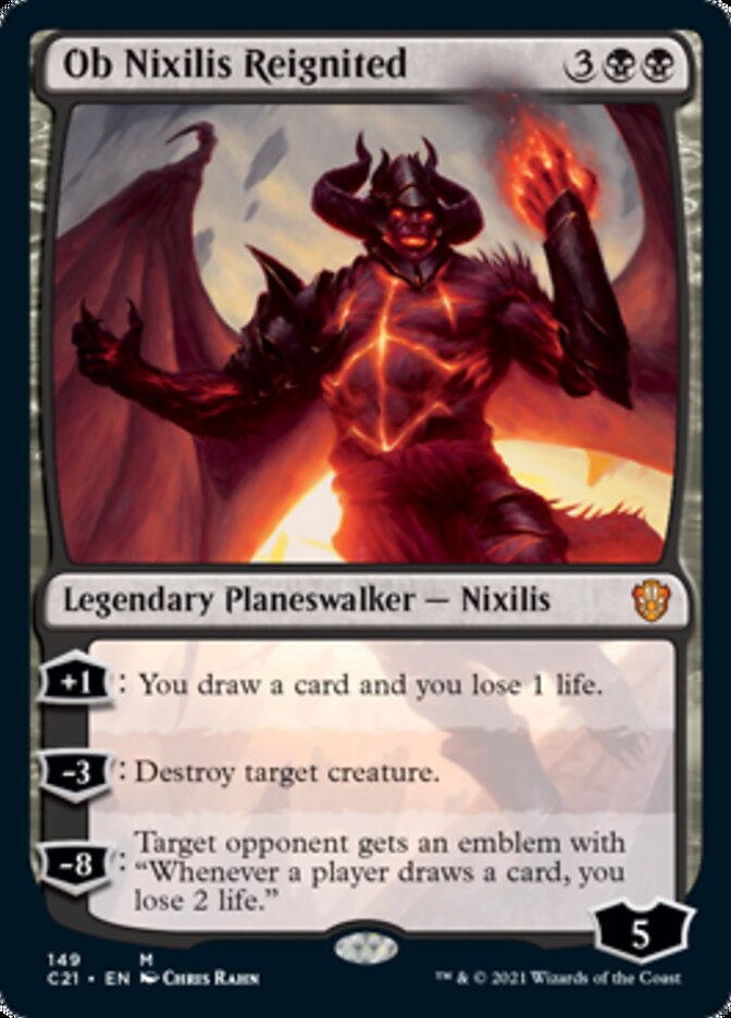 Ob Nixilis Reignited [Commander 2021] - Destination Retro