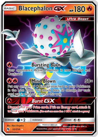 Blacephalon GX (52/214) [Sun & Moon: Lost Thunder] - Destination Retro