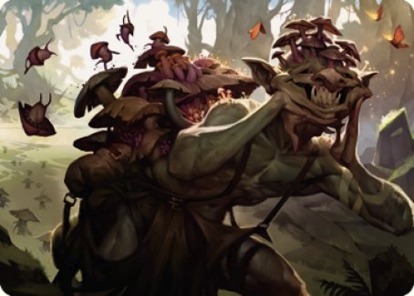Sprouting Goblin Art Card [Dominaria United Art Series] - Destination Retro