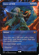 Force of Will (Borderless) [Double Masters] - Destination Retro