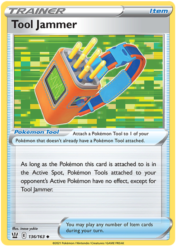 Tool Jammer (136/163) [Sword & Shield: Battle Styles] - Destination Retro