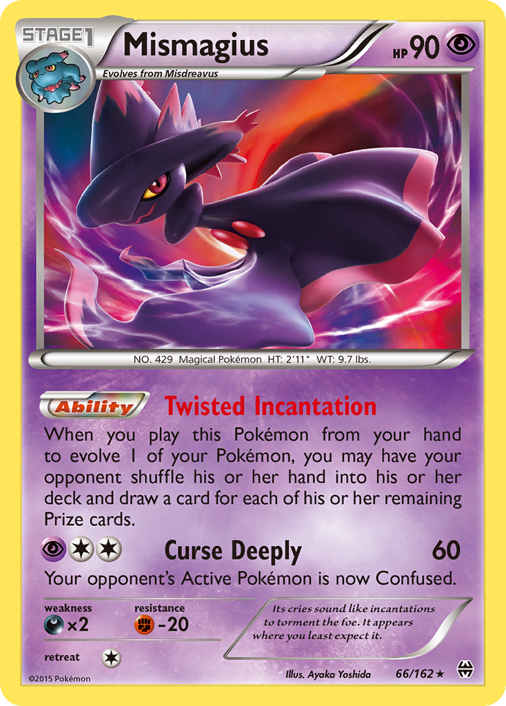 Mismagius (66/162) [XY: BREAKthrough] - Destination Retro